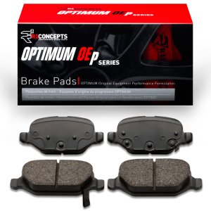 Fiat 500 Brake Pads - Rear - R1 Concepts - Optimum OE - `09-`19